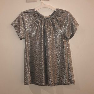 Cute metallic shirt!!